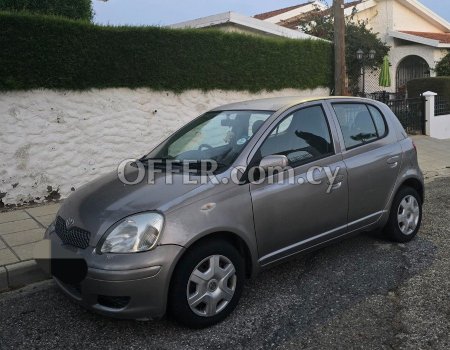 2003 Toyota Yaris 1.3L Petrol Automatic