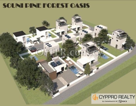 3 Bedroom House №8 in Souni Pine Forest Oasis