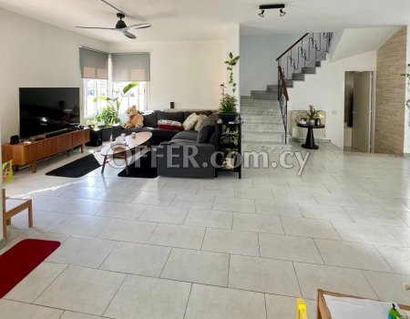 A gorgeous 3 bedrooms detached house in very good location in Strovolos area.