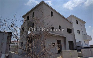 Incomplete Semi-Detached House (No.1) and Plot in Lakatamia, Nicosia
