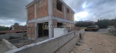 Under-Construction 3 Bedroom Detached House in Erimi Area