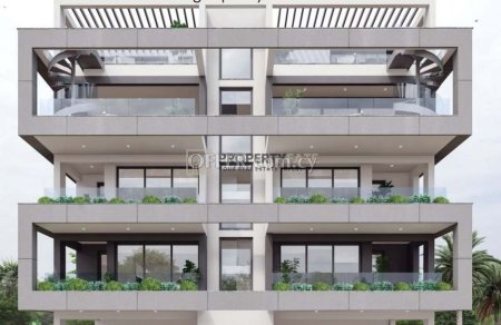 Under-Construction 3 Bedrooms Penthouse Apartment with Roof-Garden in Zakaki
