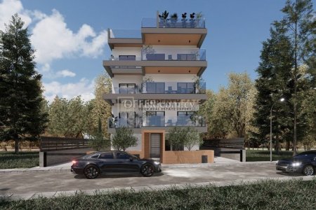 Under-Construction 3 Bedroom Penthouse Apartment with Roof-Garden in Agios Athanasios