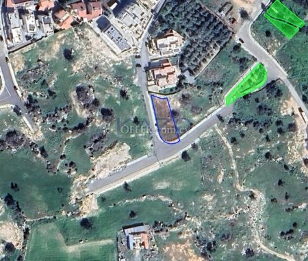 CornerResidential Plot for Sale in Ypsonas