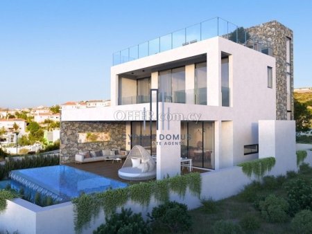 New Luxury Villa with Swimming Pool In Germasogeia Area