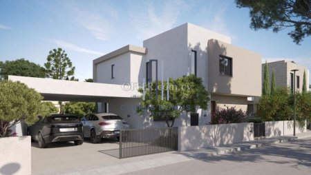 New Detached House with swimming pool in Agios Tychonas.