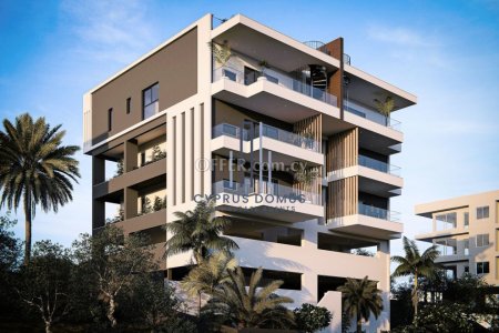 New Modern Penthouses with Roof Garden For Sale in Germasogeia area.