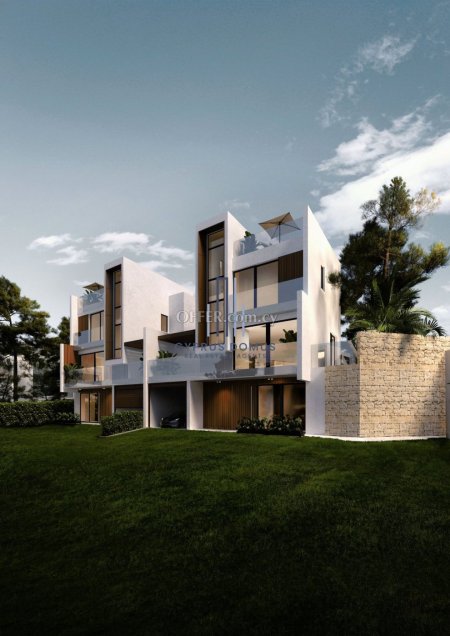 New Sea View Townhouse For Sale in Agios Tychonas area.