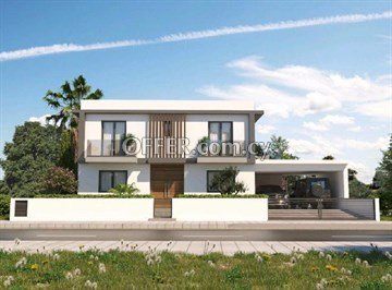 4 Bedroom House  On Plot Of 680 Sq.m. In Aradippou, Larnaca