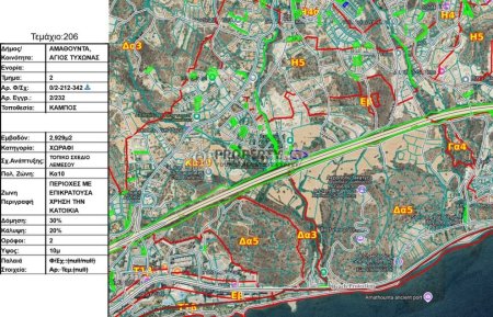 Residential land in Agios Tychonas - 2