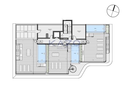 Modern Apartment with Private Roof Garden and Swimming Pool - 2