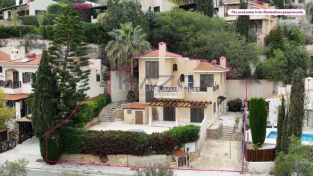 Charming 3-Bedroom Detached Villa with Private Pool, Tala, Paphos