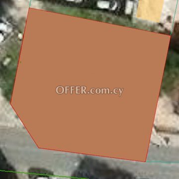 Corner Commercial Plot Of 539 Sq.m.  In Agios Dometios, Nicosia