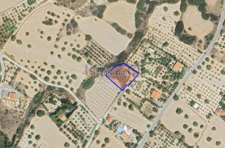 Large 1862 m2 Field Plot for Sale in Pentakomo