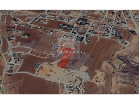 Residential half plot for sale in Lakatamia Pefkou area Nicosia