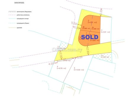 Half plot for sale in Tseri area near Vienna bakeries - 2