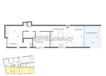 Highly Attractive 2 Bedroom Apartment  In Akropoli, Nicosia - 7