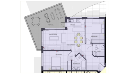 2 bed apartment for sale in Chloraka Pafos - 2