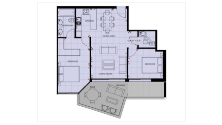 2 bed apartment for sale in Chloraka Pafos - 2