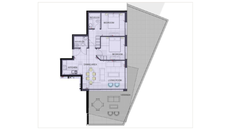 2 bed apartment for sale in Chloraka Pafos - 2