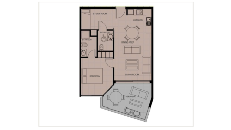 1 bed apartment for sale in Chloraka Pafos - 2