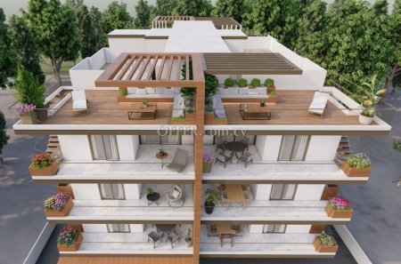 2 Bedrooms Apartments Under Construction  For Sale in Vergina area , Larnaca