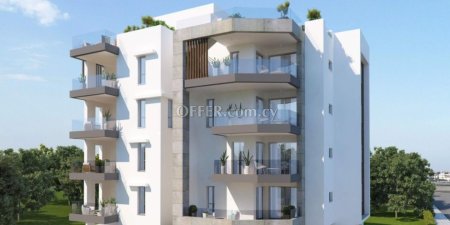 2 bedrooms apartment under construction for sale in Livadia area, in Larnaca