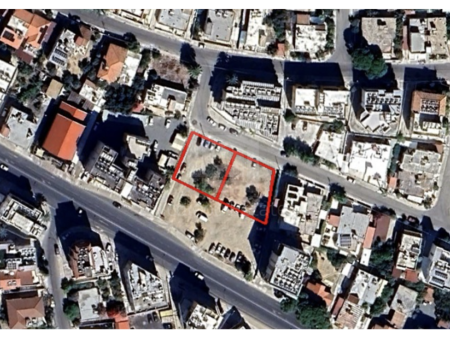 Two Residential plots of 1110sq.m. for sale in Aglantzia near Larnacos Ave.