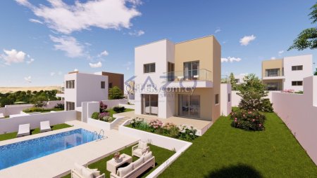 Villa with Pool in Serene Kouklia Secret Valley