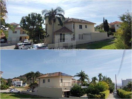 Custom designed luxury villa in a corner plot next to a public green park