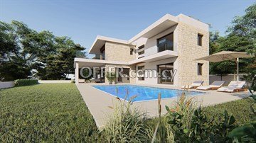 Designer 4 Bedroom Villa With Panoramic Sea Views  In Peyia, Paphos