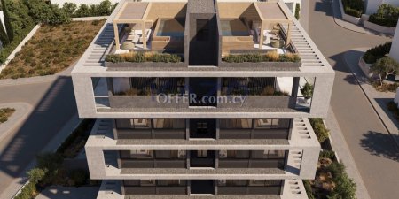 Modern 2 Bedroom Apartment with Pool in Germasoyeia