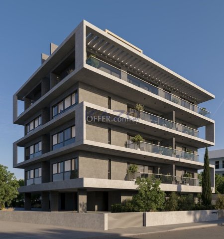Modern 2 Bedroom Apartment with Pool in Germasoyeia