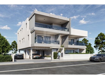 New three bedroom ground floor apartment in the heart of Lakatamia