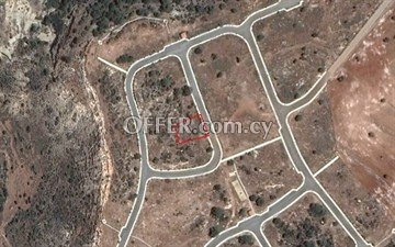 Residential Plot Of 806 Sq.m.  in Pissouri, Limassol