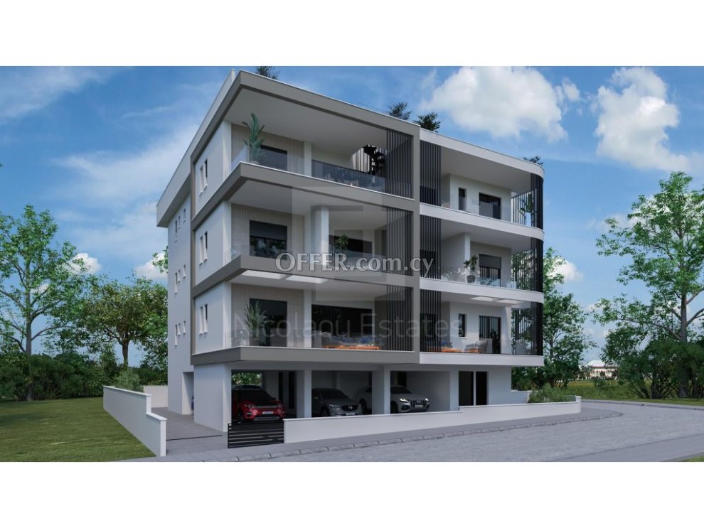 New two bedroom penthouse apartment in the Town Center near Makarios Avenue - 10