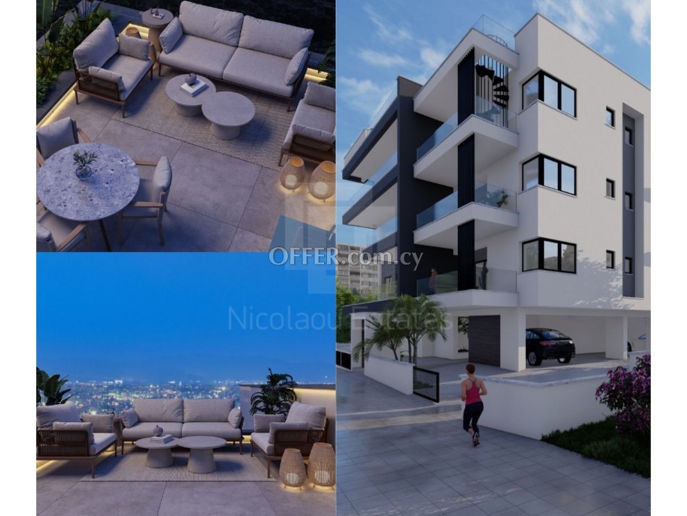 New three bedroom penthouse apartment in Agios Nicolaos area Limassol - 3