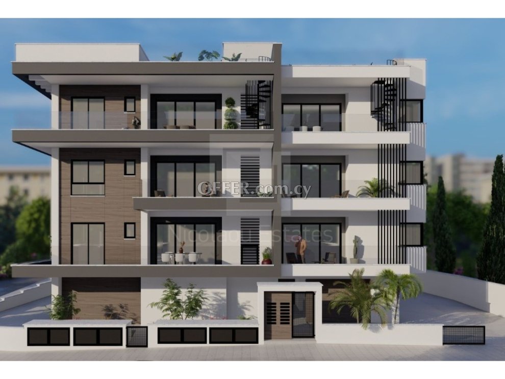 New three bedroom penthouse apartment in Agios Nicolaos area Limassol - 2
