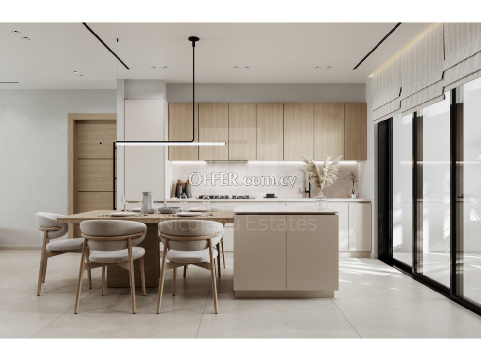 New three bedroom apartment with spectacular views in Panthea area Limassol - 4