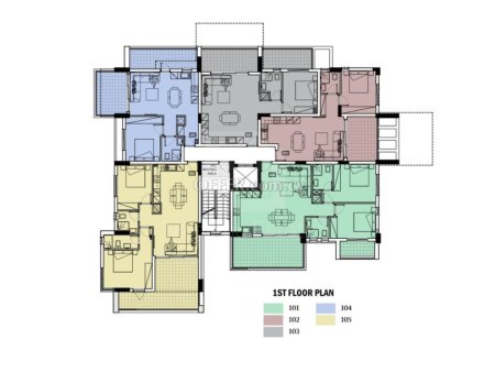 New three bedroom apartment with spectacular views in Panthea area Limassol - 2