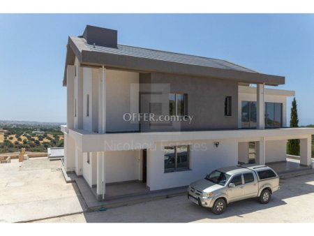 Luxury four bedroom villa in Tala village of Paphos with amazing views