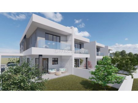 Brand new modern three bedroom house in Mammari village of Nicosia