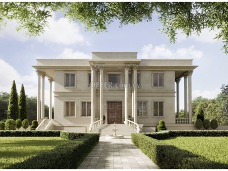 Unfinished Luxury Estate with Exceptional Potential in Kalogiroi Limassol