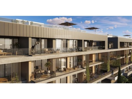 Brand new luxury 2 bedroom penthouse apartment under study in Mesa Geitonia