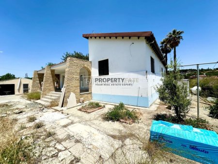 Under-Renovation 3 Bedroom Detached House with 9500 sqm Land and Sea View in Kellaki - 13