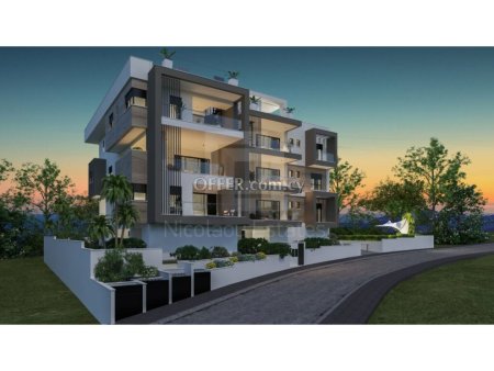 New three bedroom apartment with spectacular views in Panthea area Limassol - 10
