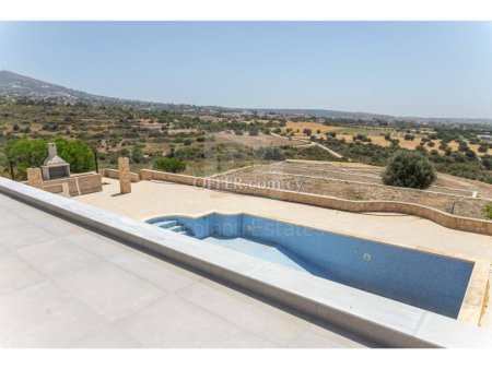 Luxury four bedroom villa in Tala village of Paphos with amazing views - 5
