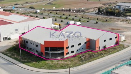 Incomplete Light Industrial Building for Sale in Kokkinotrimithia Industrial Area, Nicosia