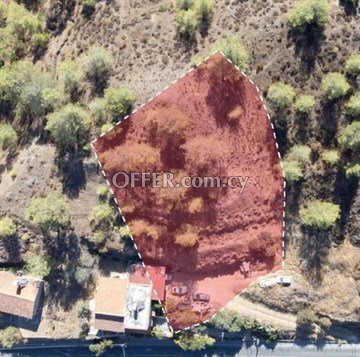 Residential Plot 1996 Sq.m.  In Evrychou, Nicosia