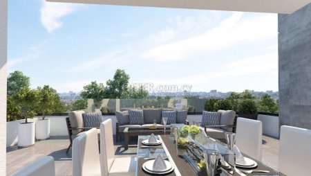 TWO BEDROOM  TOP FLOOR APARTMENT WITH ROOF GARDEN IN ZAKAKI